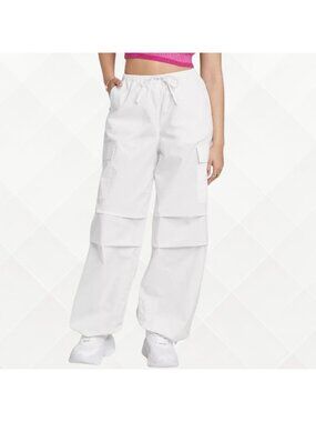 NWT Wild Fable Parachute Pants • White • Size M - WPT-100058